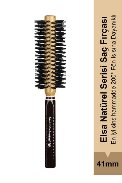 Elsa Professional 55 Natürel Fön Fırçası 41 mm