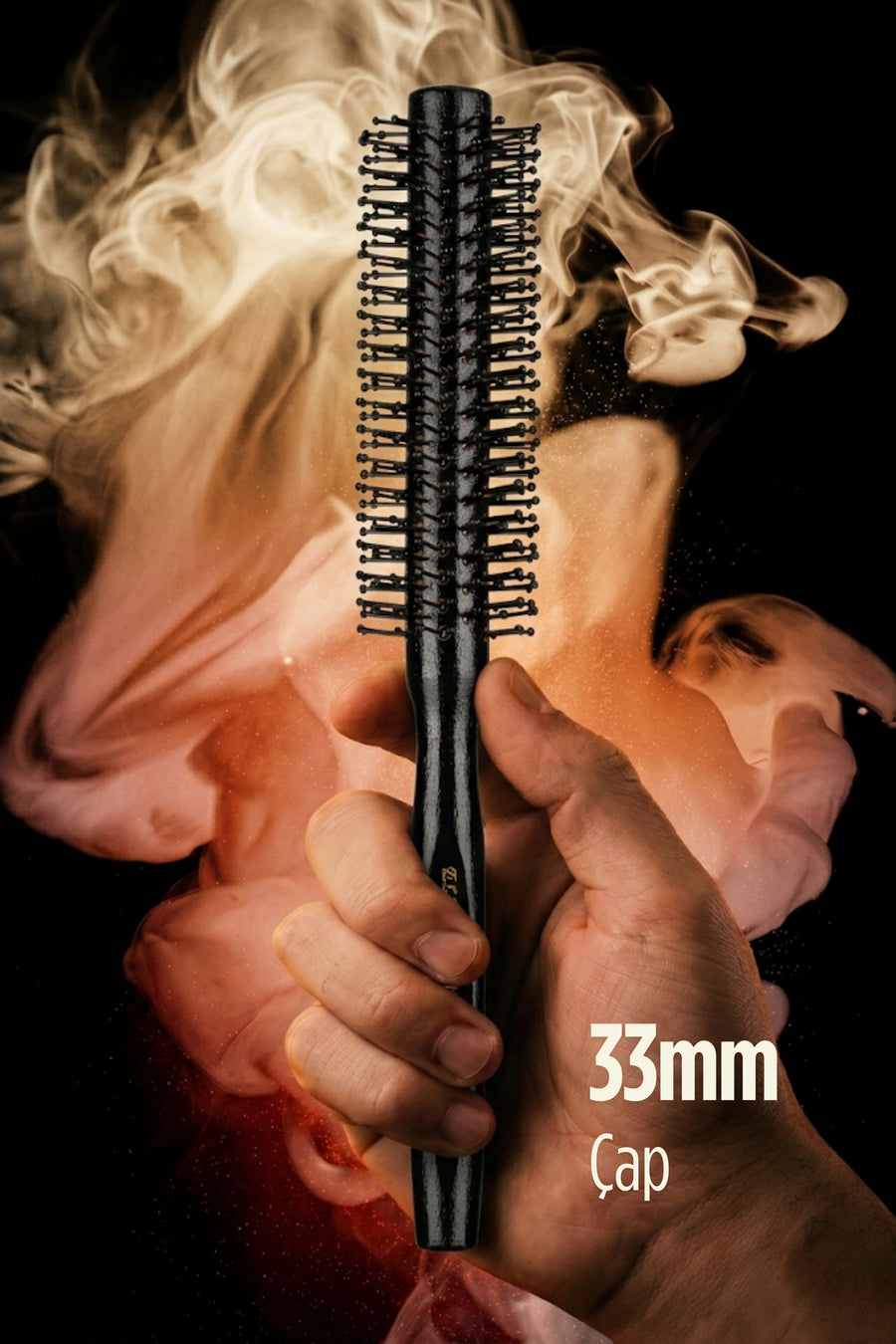 فرشاة شعر رجالية احترافية مزدوجة من مجموعة Dark Series (ds01 - Ds02)