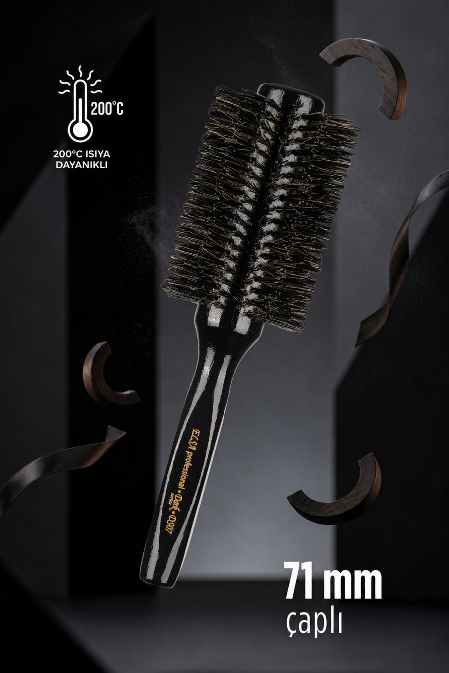 Professional Dark Series DS07 Hair Brush