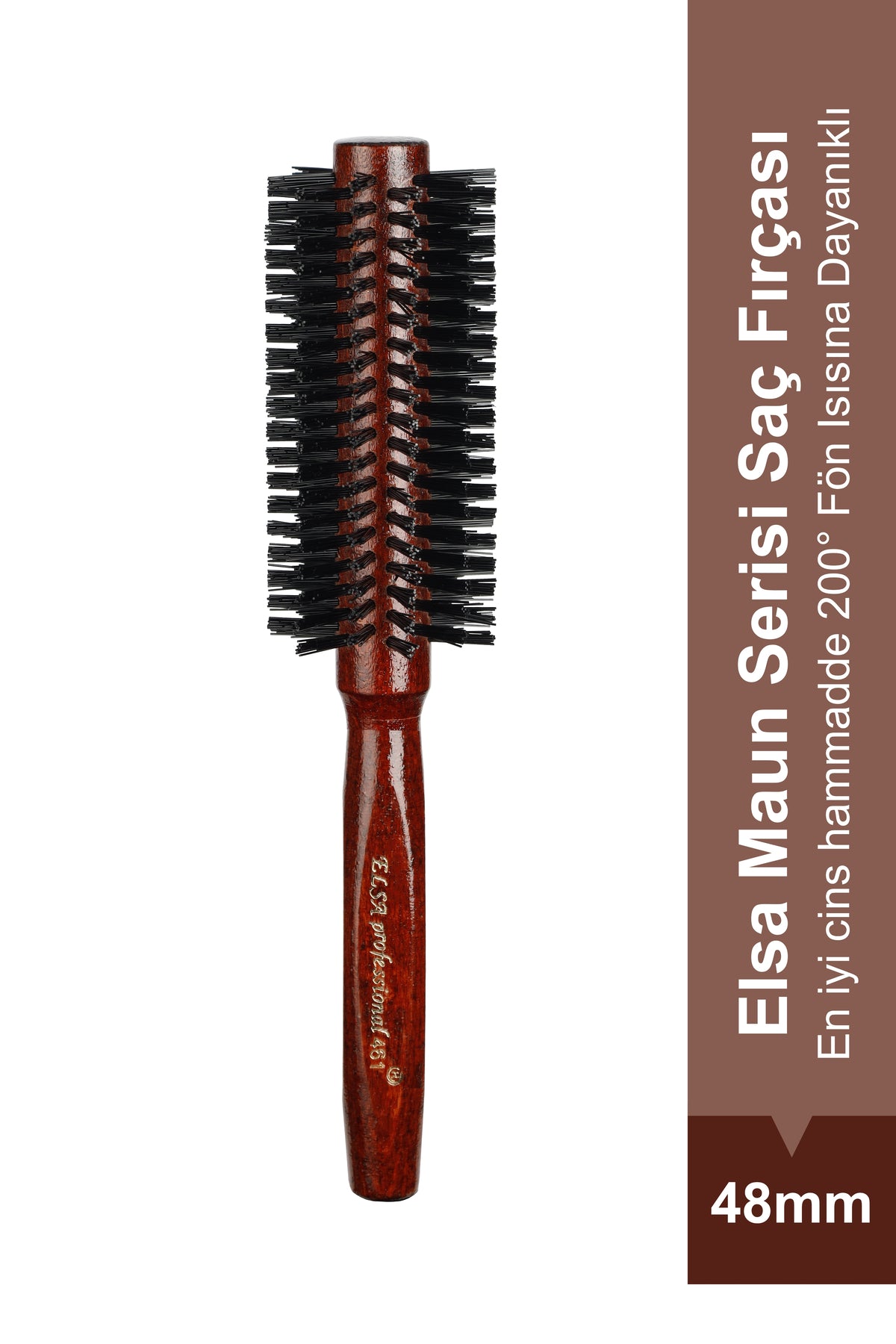 Elsa Professional 461 Maun fön fırçası 48 mm önden ürün görünümü