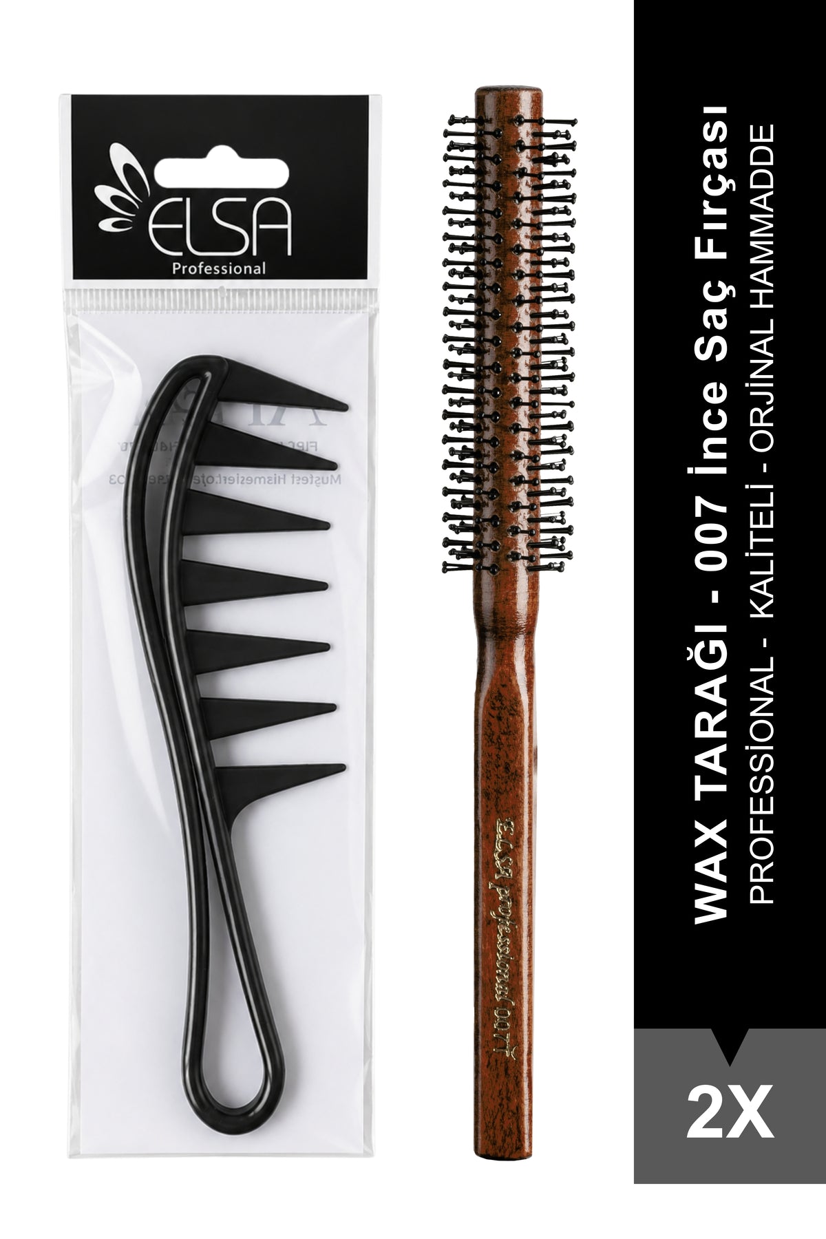 Professional 007 İnce, Wax Tarağı Set