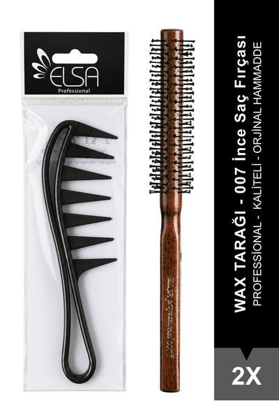 Professional 007 İnce, Wax Tarağı Set