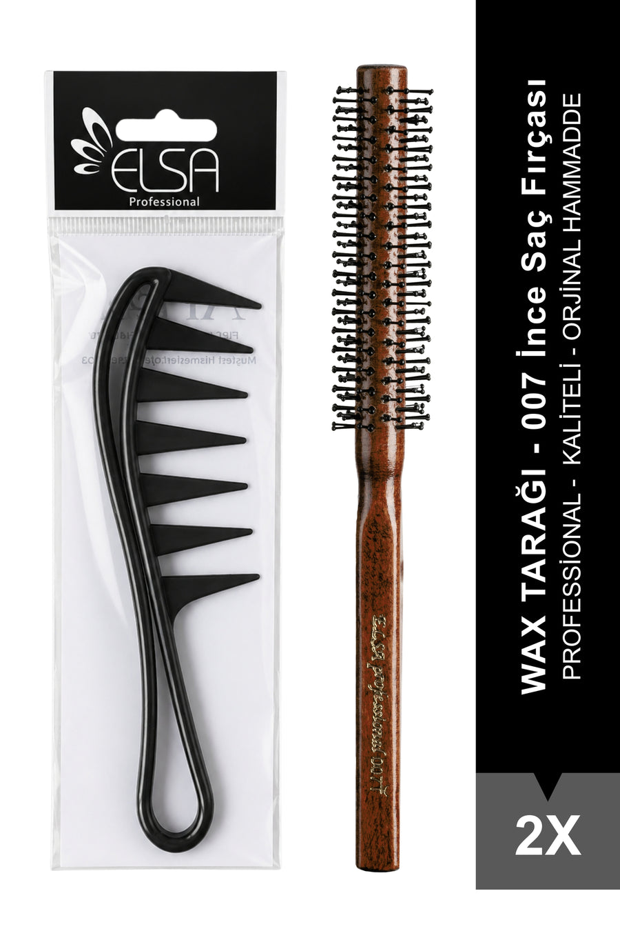 Professional 007 İnce, Wax Tarağı Set
