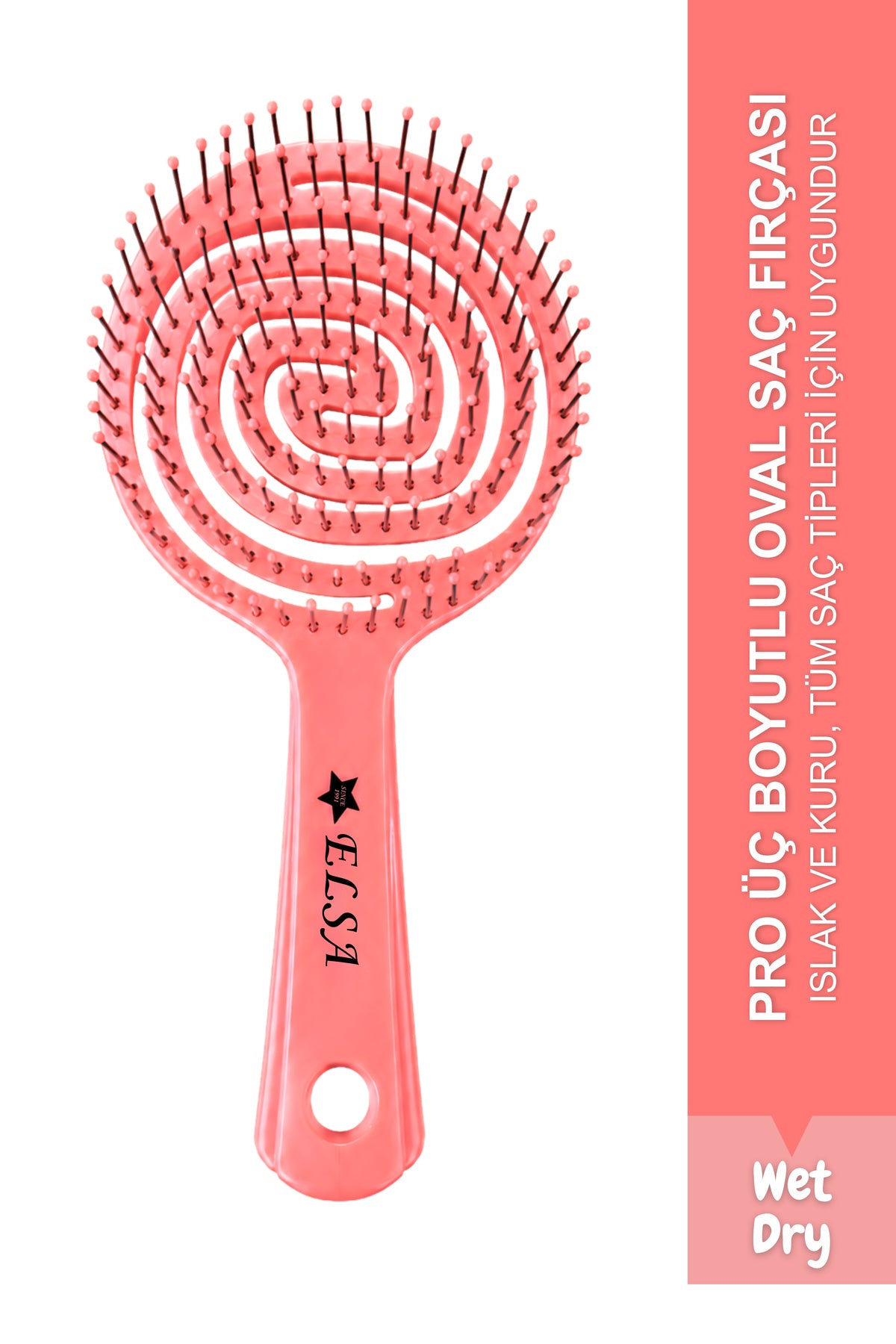 Pro 3D Oval Hairbrush