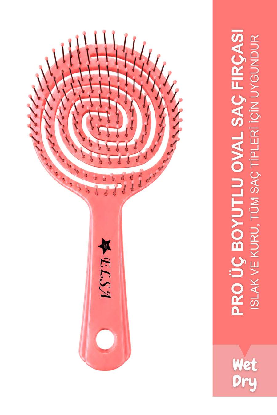 Pro 3D Oval Hairbrush