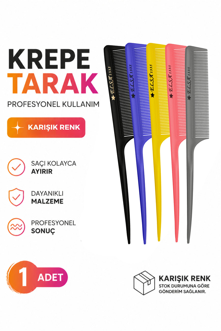 Professional Crepe Comb 1335