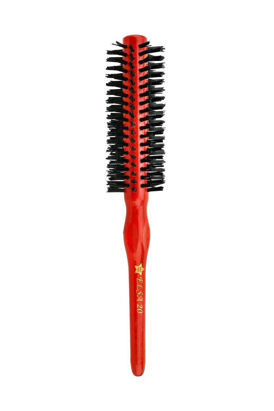 Elsa Professional 20 Kırmızı 37 mm yuvarlak fön fırçası