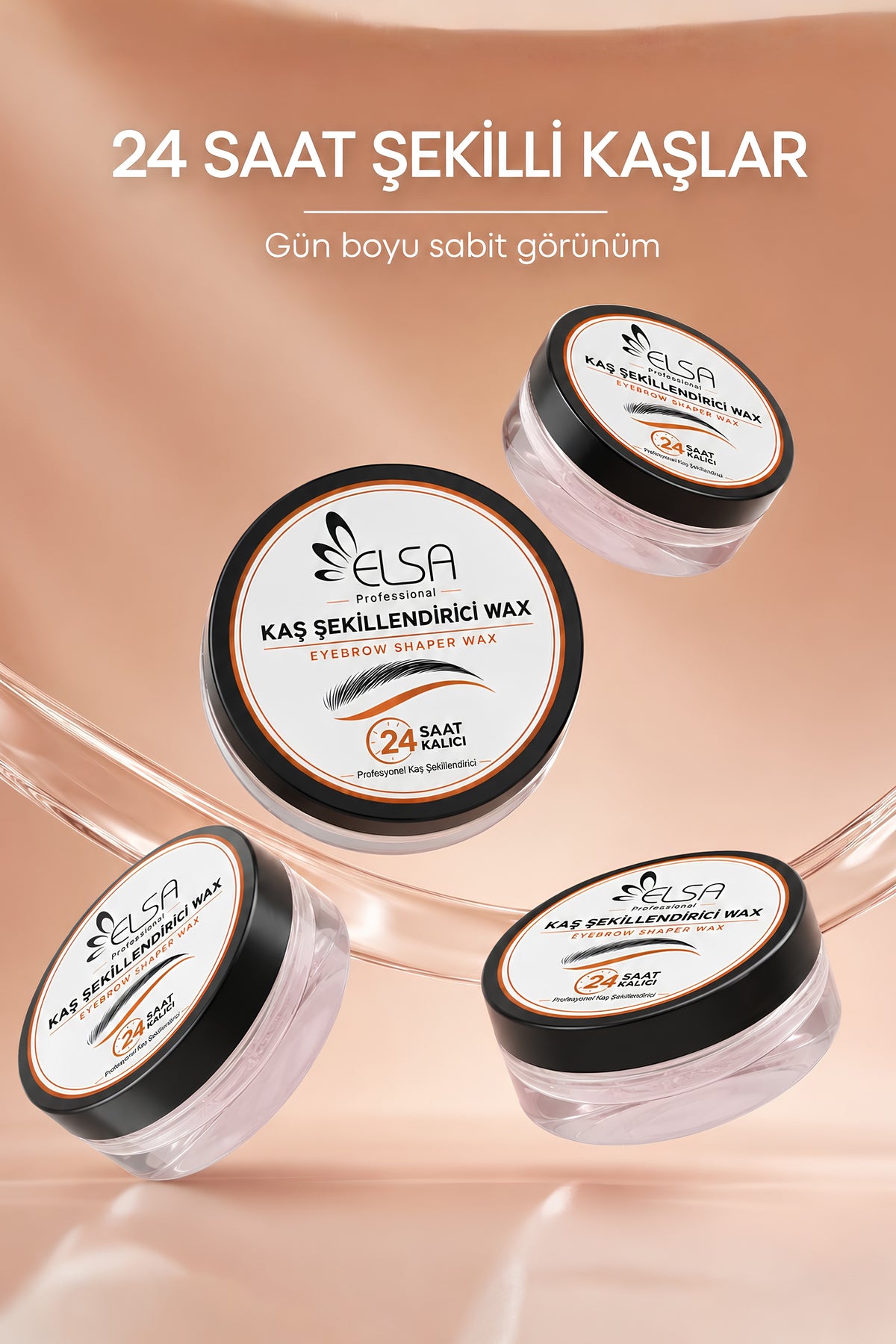 Elsa Professional Kaş Şekillendirici Wax 50 ml – görsel 3