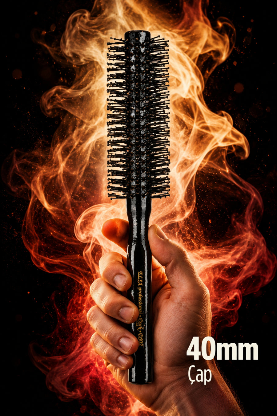 Professional Dark Series DS02 Hair Brush