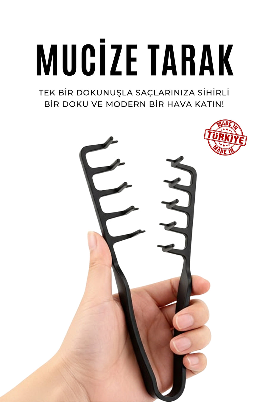 Professional Miracle Comb and Hair Stick Wax Duo Set