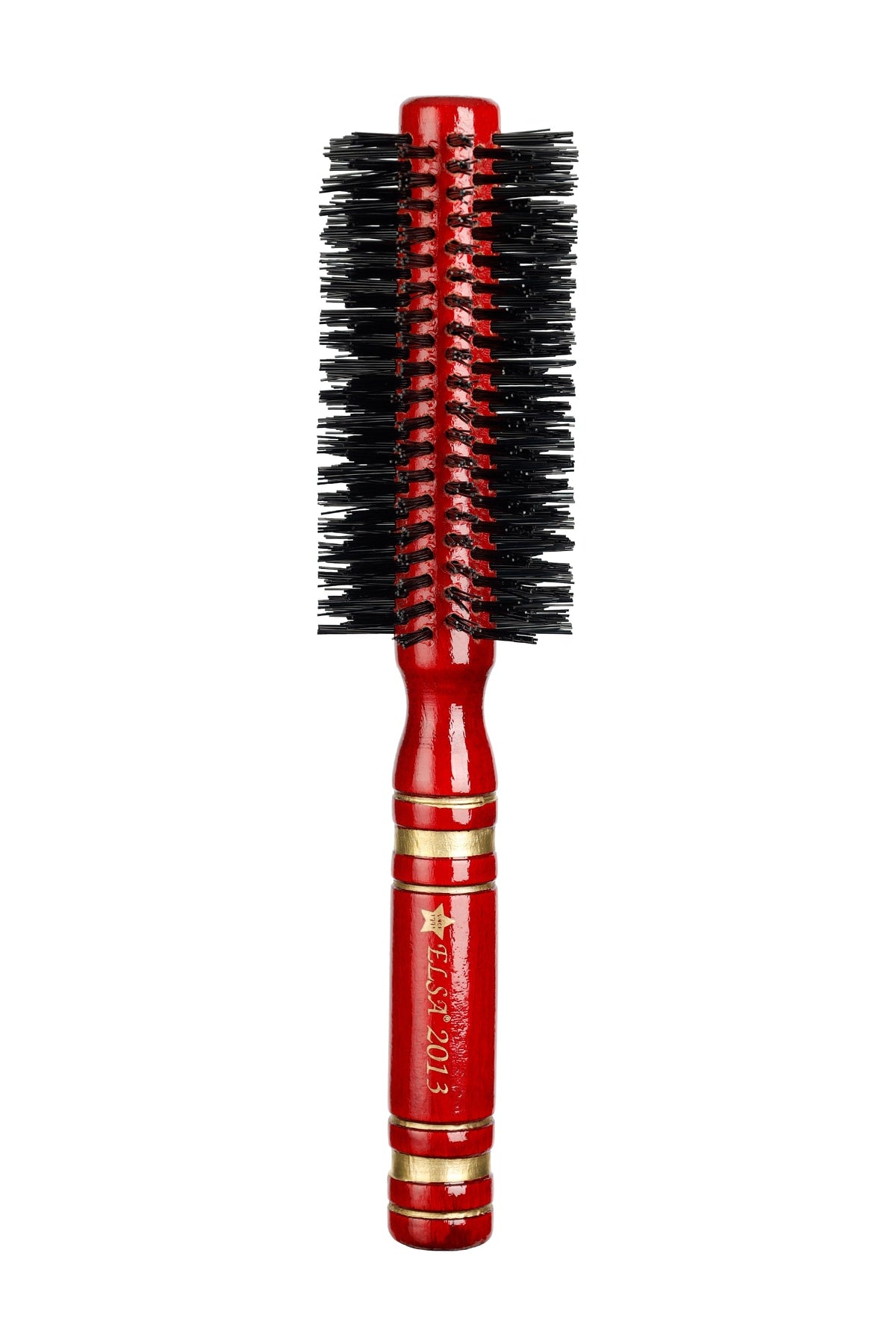 Elsa Professional 2013 kırmızı fön fırçası önden ürün görünümü