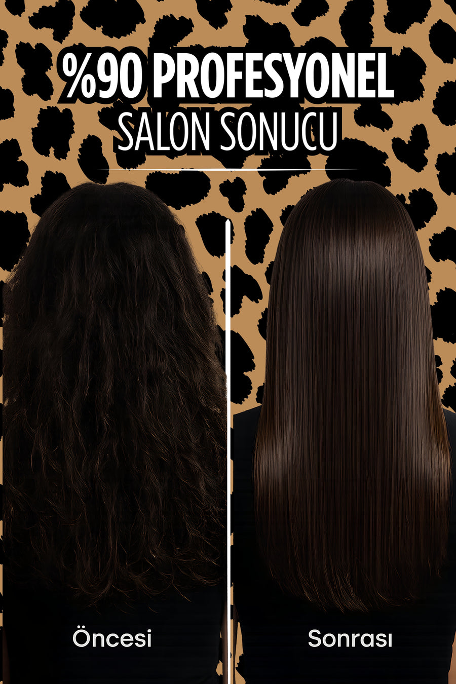 Professional 0.66 Leopard Print Hair Brush