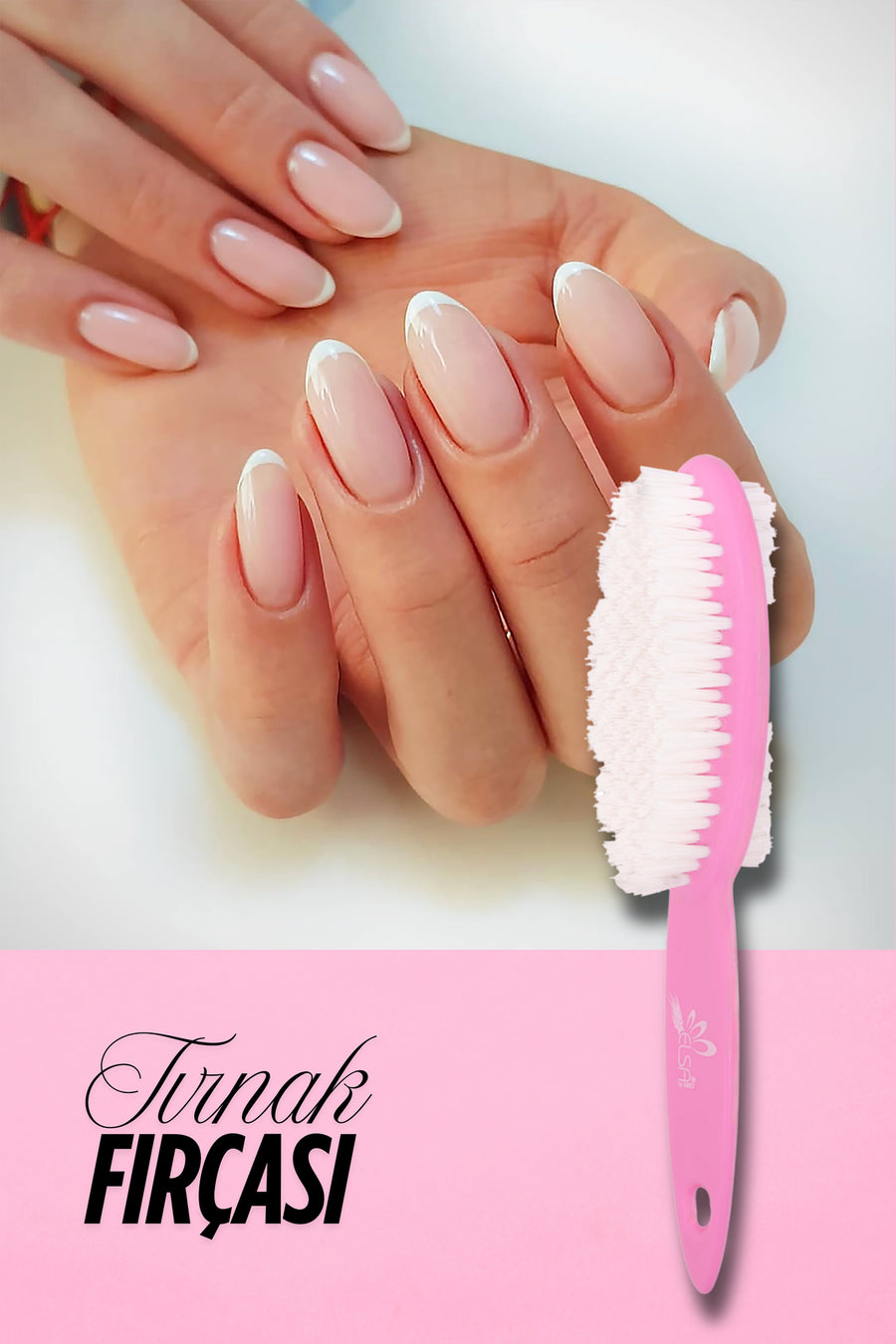 Professional Nail and Multi-Purpose Cleaning Brush for Shoes, Dentures, and Home Cleaning
