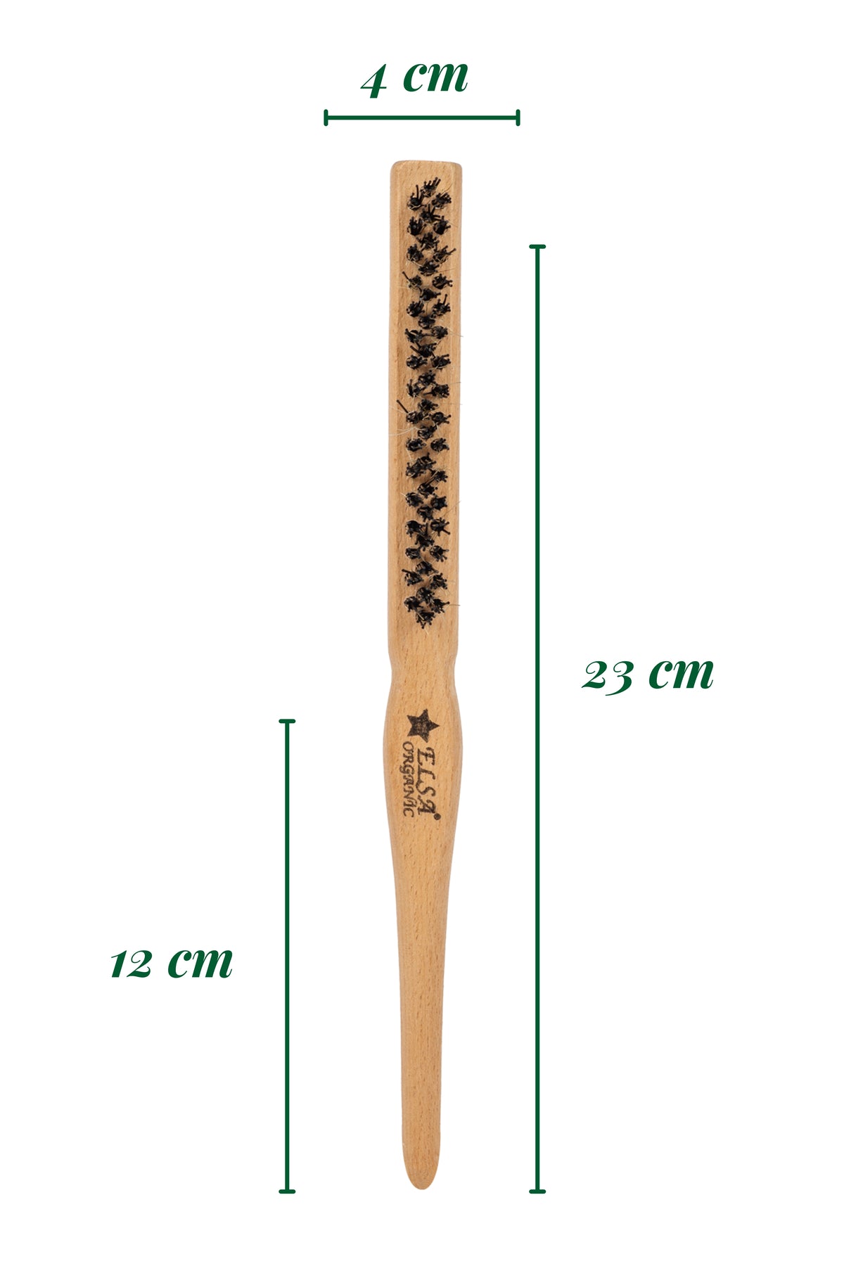 Professional Hair Wax Stick 75gr - Saç Sabitleyici ve Organik Topuz Fırçası Sleek Bun 2'li Set