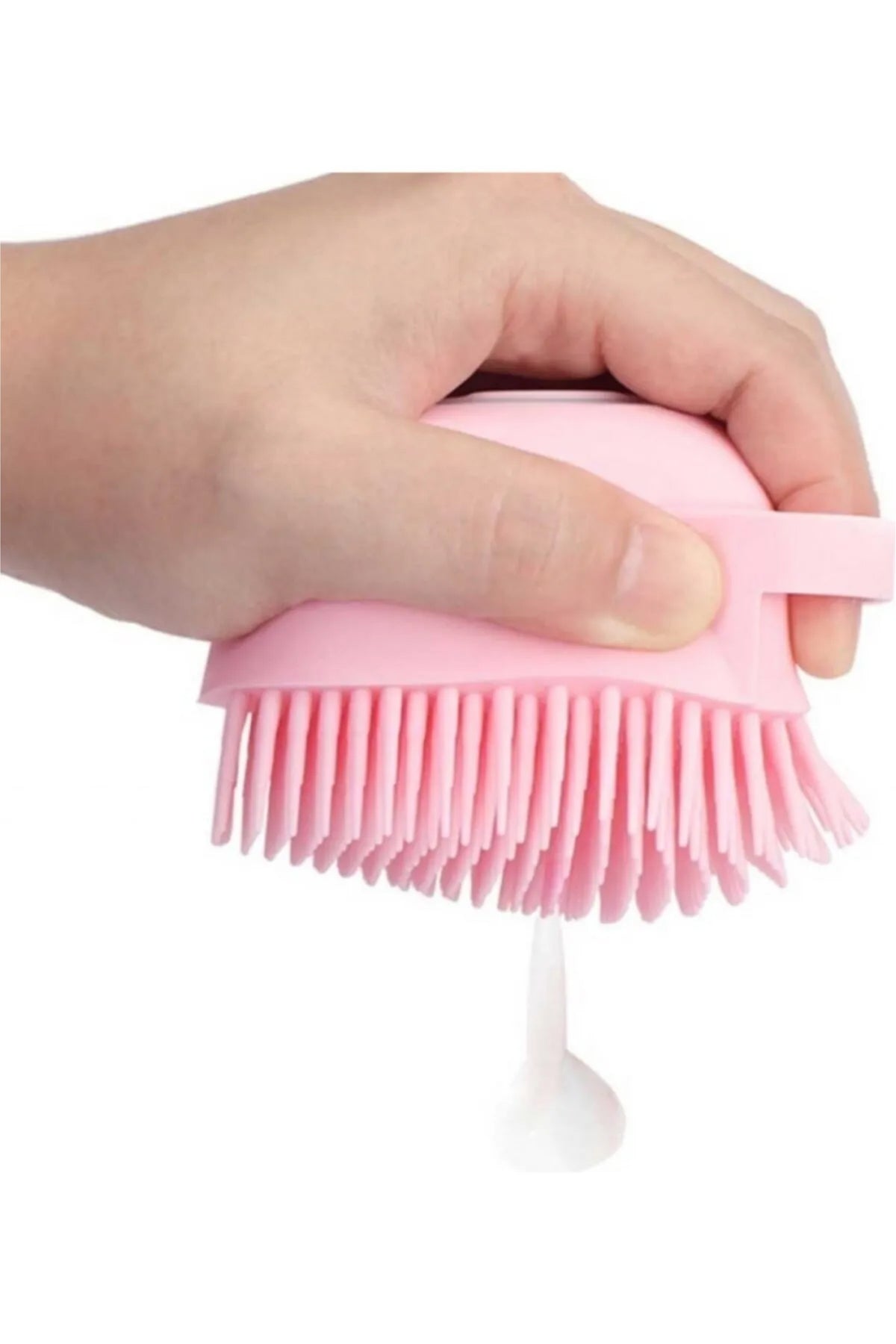 Professional Yumuşak Silikon Malzemeli Esnek Jel Hazneli Masaj Fon Etkili Banyo Vücut Temizleme