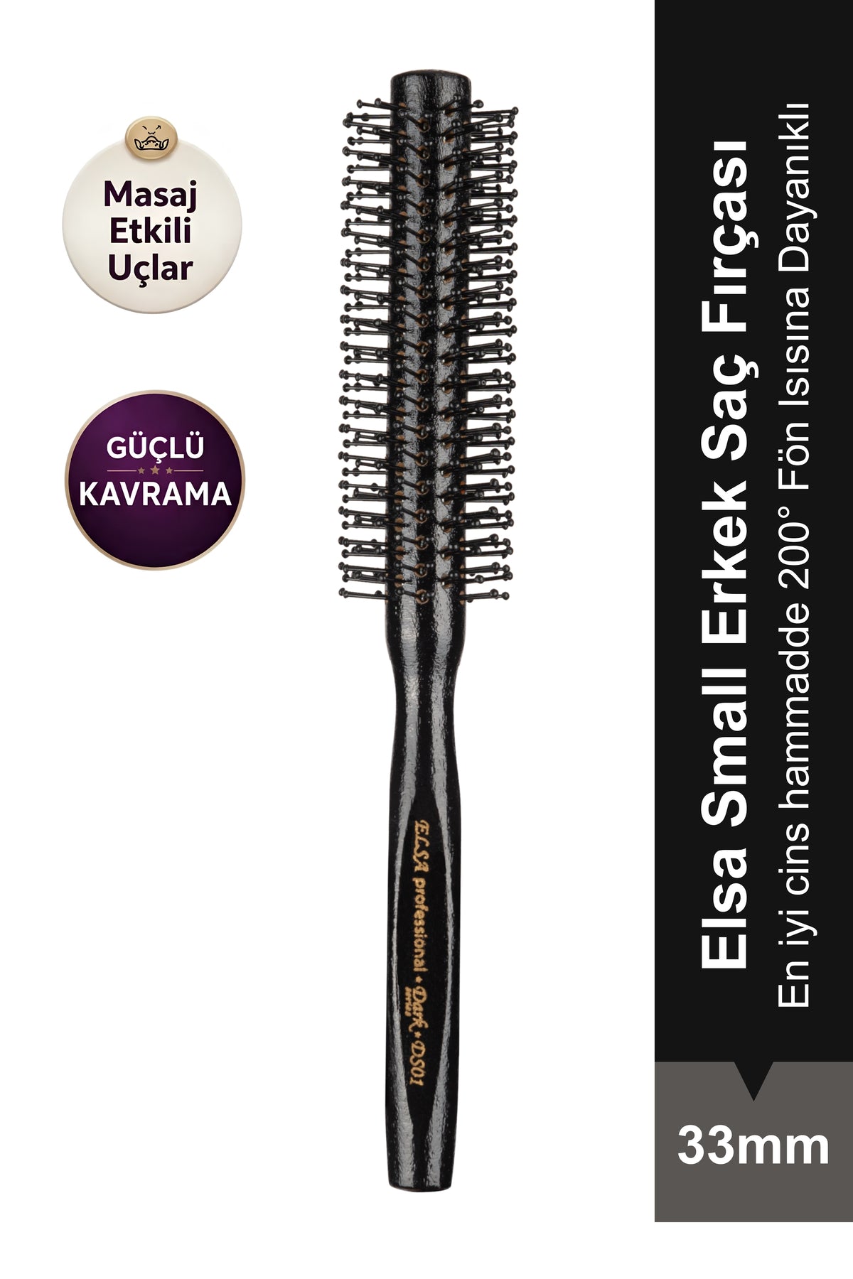 Professional Dark Series Ds01 Hair Brush