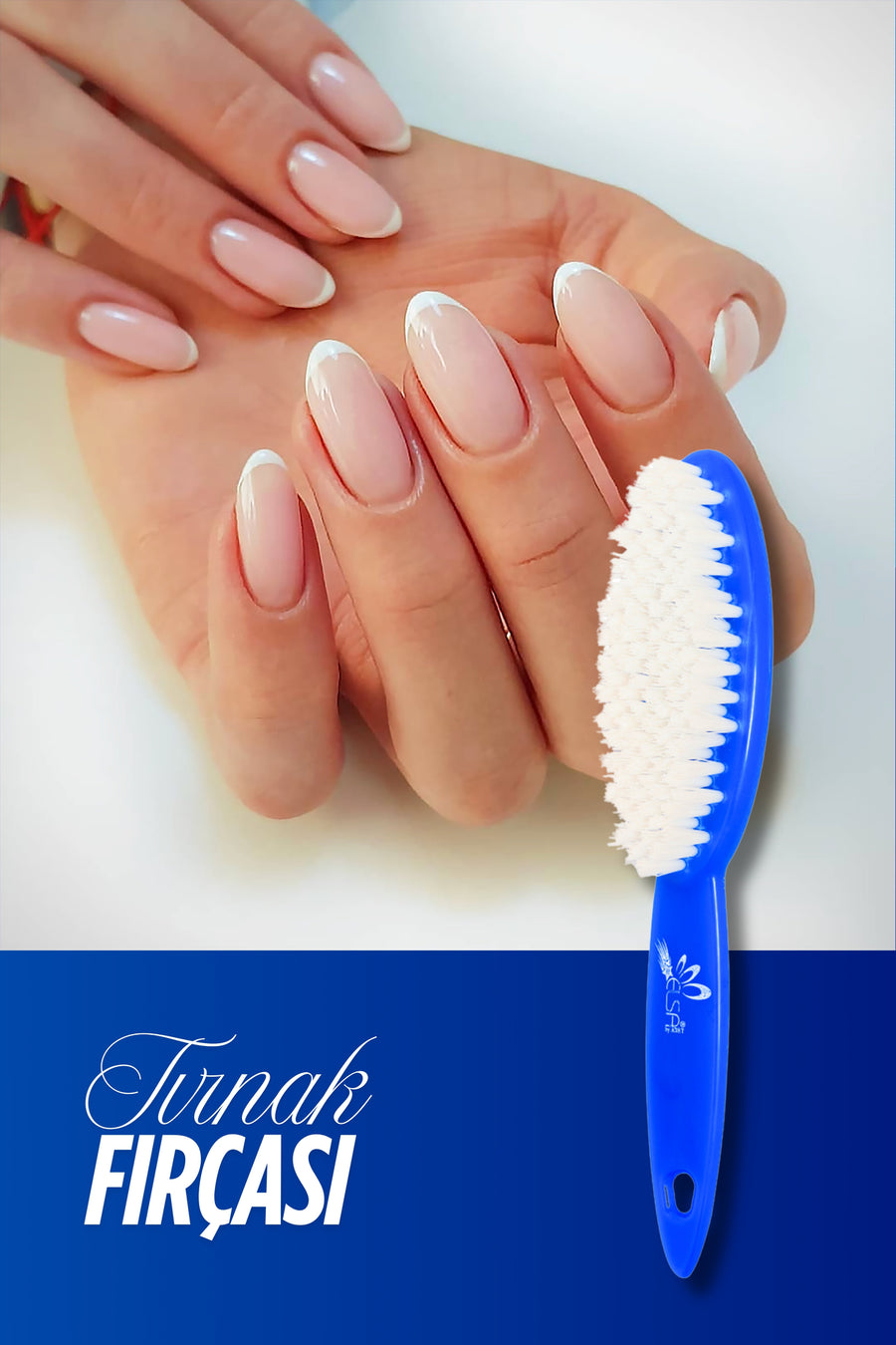 Professional Nail and Multi-Purpose Cleaning Brush for Shoes, Dentures, and Home Cleaning