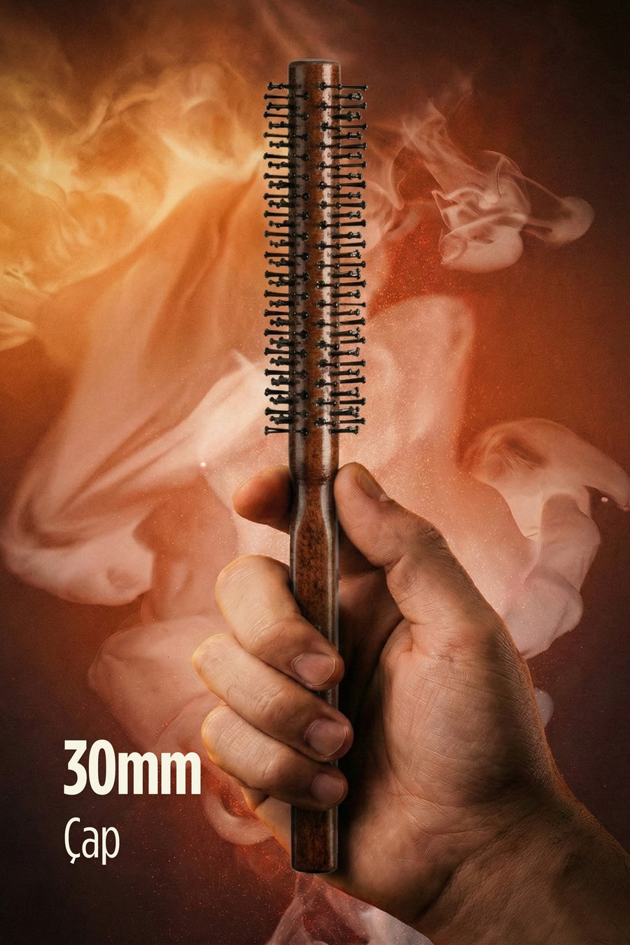 Elsa Professional 007 İnce erkek fön fırçası 30 mm