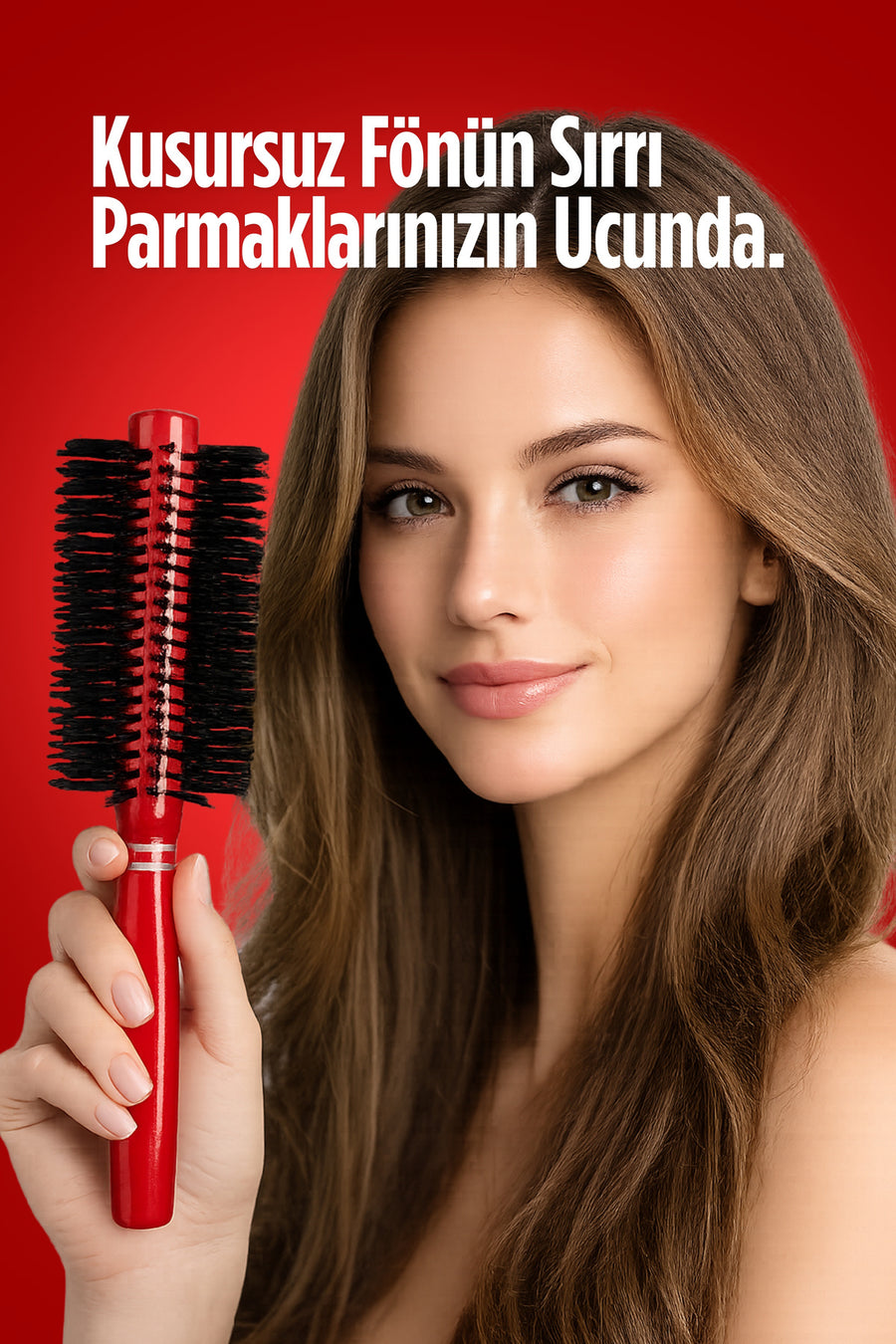 Professional 271 Red Hair Brush