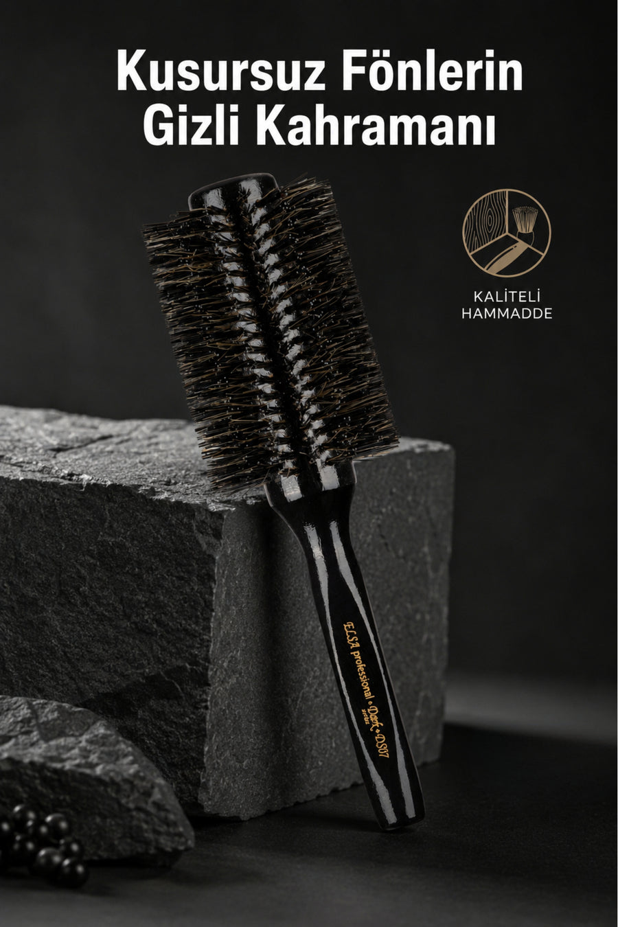 Professional Dark Series DS07 Hair Brush
