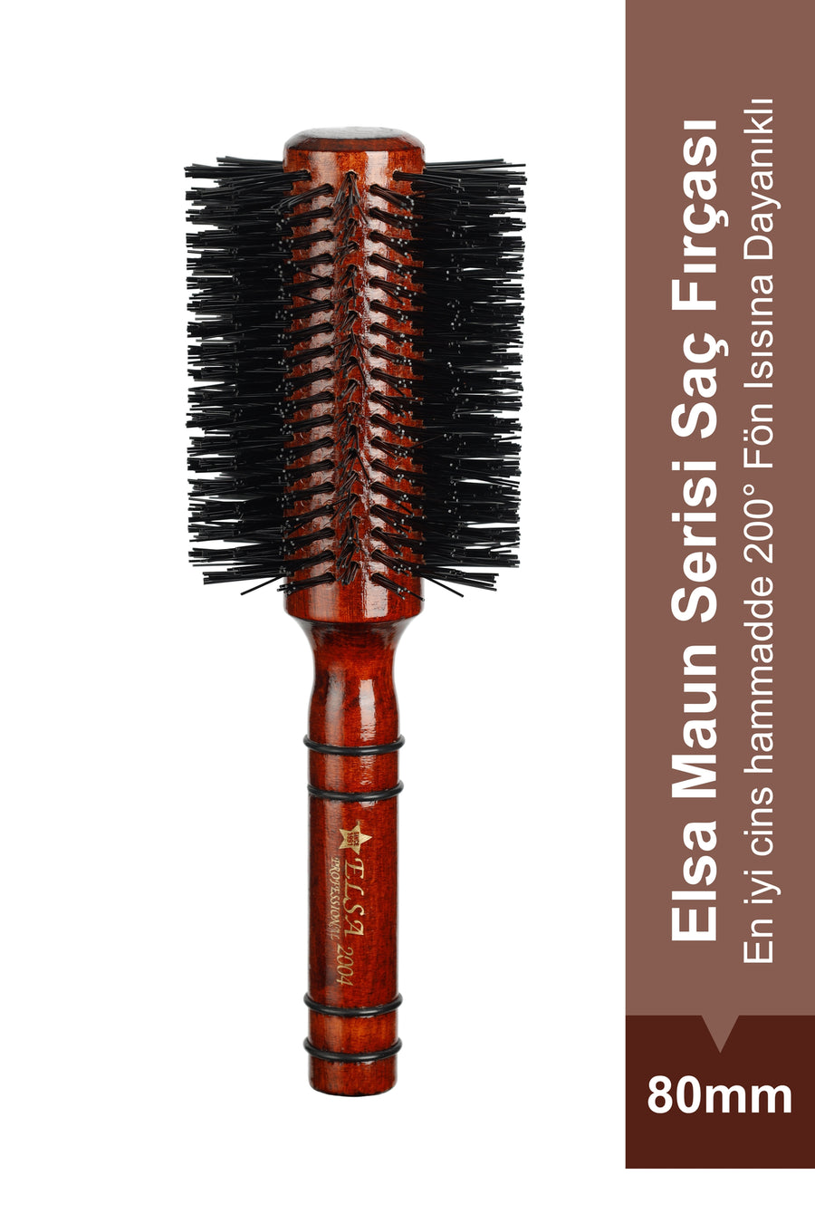 Elsa Professional 2004 Maun 80 mm fön fırçası ürün görünümü