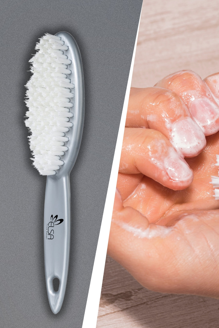 Professional Nail and Multi-Purpose Cleaning Brush for Shoes, Dentures, and Home Cleaning