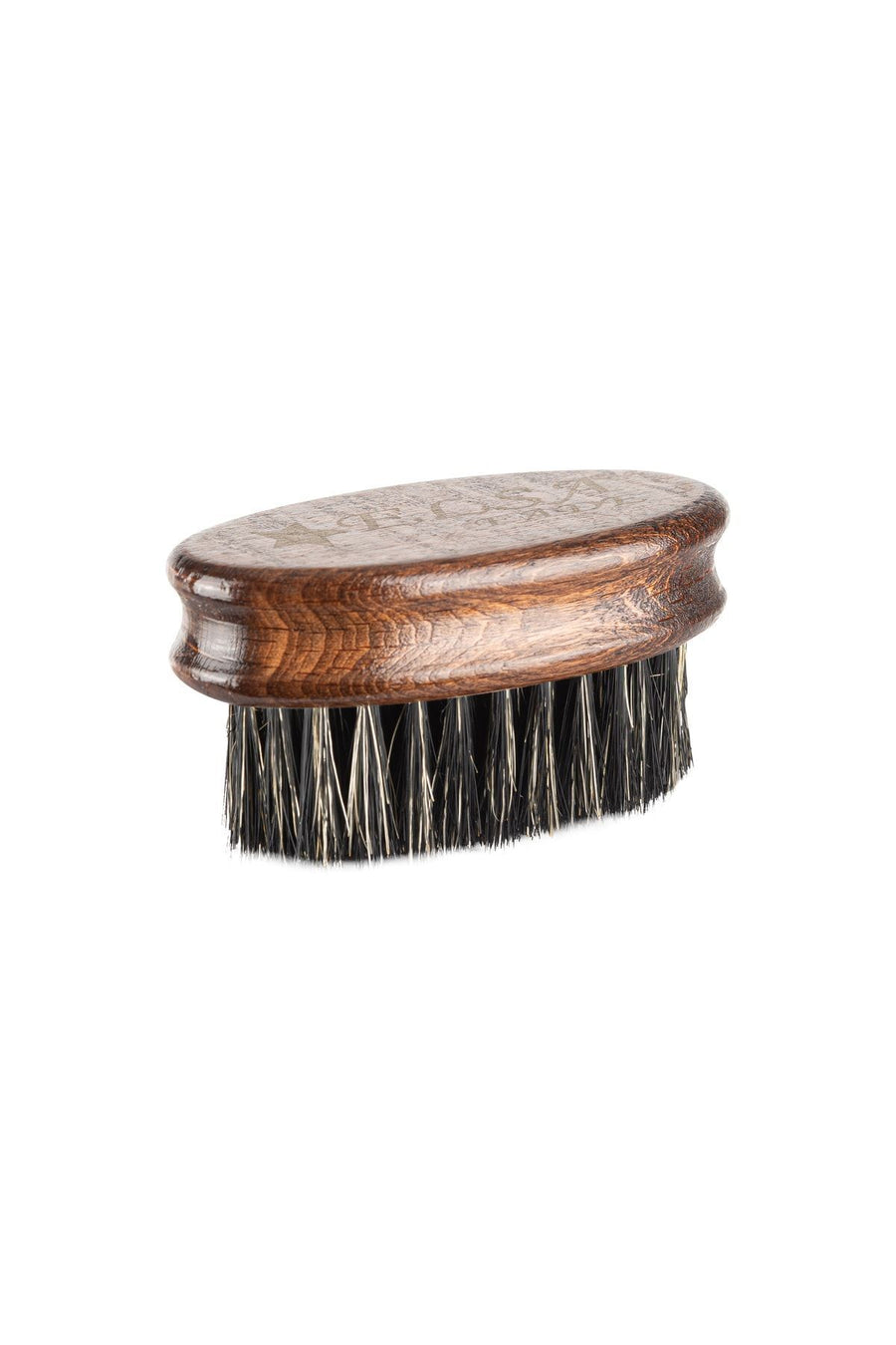 Elsa Professional 136 Oval Fade fırçası süper yumuşak yoğun kıllı yan görünüm