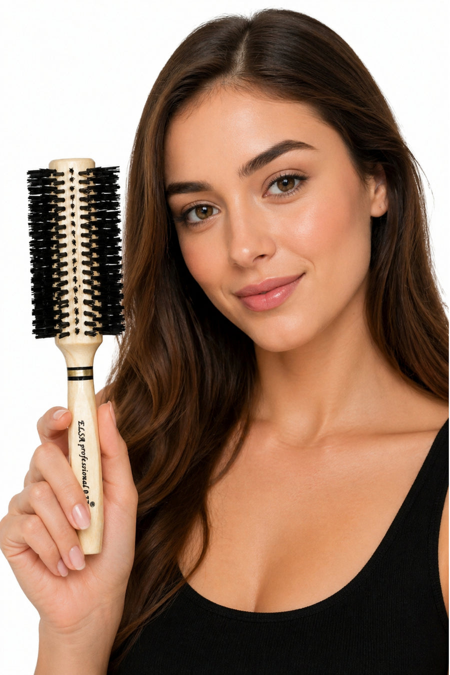 Elsa Professional 0.77 Natürel fön fırçası kullanım görseli