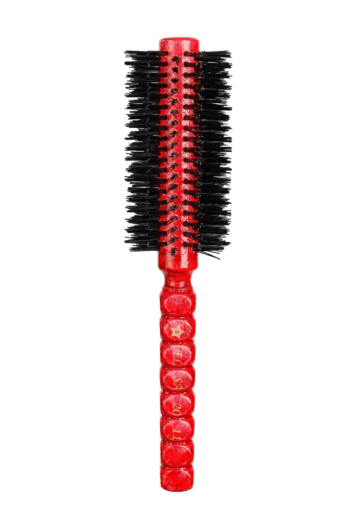 Elsa Professional 2011 kırmızı fön fırçası 50 mm önden görünüm