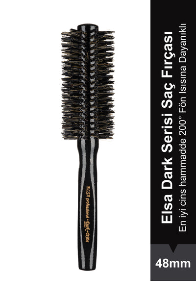 Elsa Professional DS04 Dark Serisi Fön Fırçası 48 mm