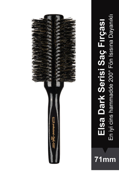 Elsa Professional DS07 Dark Serisi Fön Fırçası 71 mm